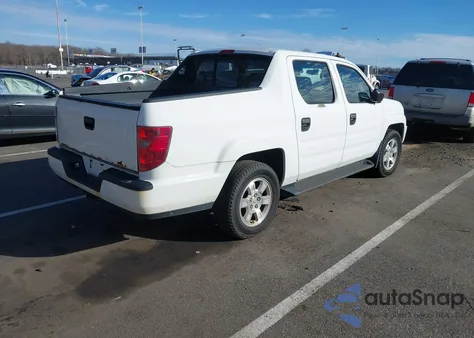 2010 Honda Ridgeline Rt from USA, damaged, VIN 5FPYK1F27AB003127